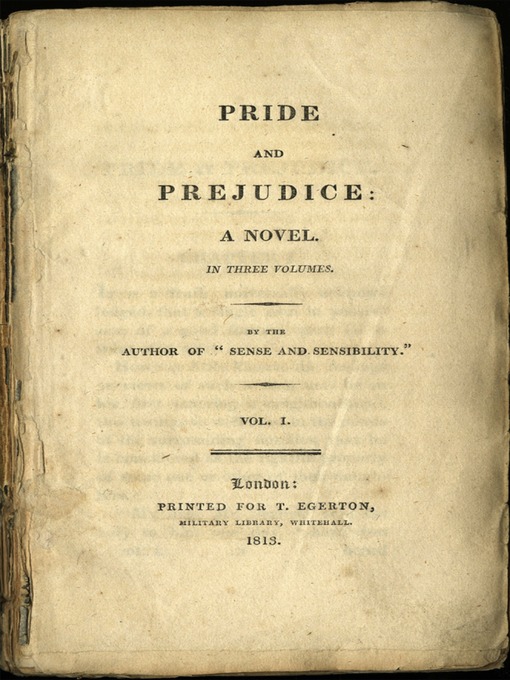 Upplýsingar um Pride and Prejudice eftir Jane Austen - Til útláns